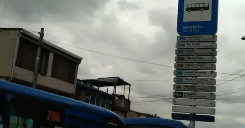 PARADERO SITP BARRIO GRANADA S  024A13